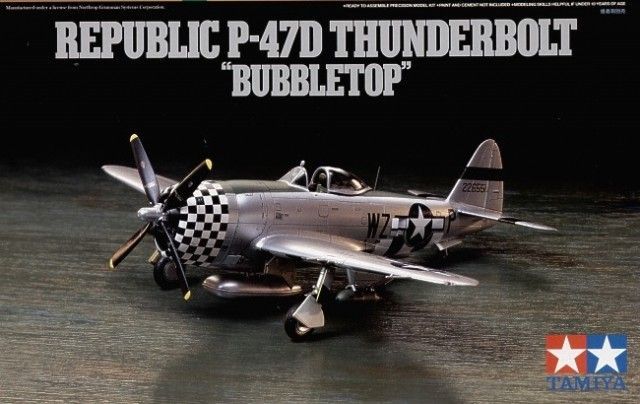 1:72 P-47D Thunderbolt Bubletop