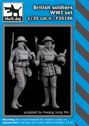 1:35 British soldiers  WW I se