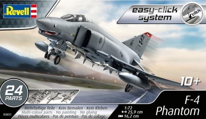 1:72 McDonnell F-4E Phantom II Easy Click