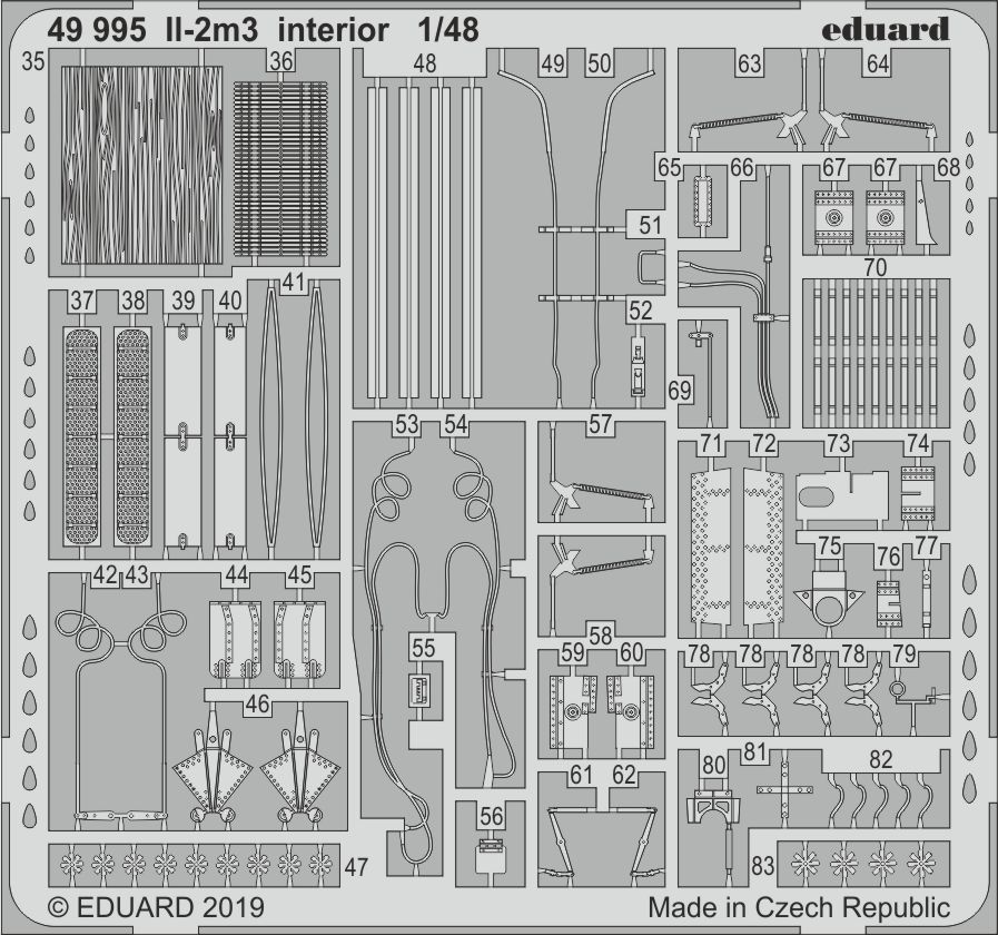 1:48 Ilyushin Il-2m3 interior