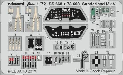1:72 Short Sunderland Mk.V interior