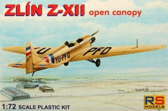 1:72 Zlin Z-XII 