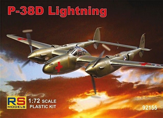 1:72 P-38 D Lightning