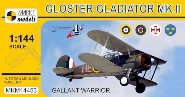 1:144 Gloster Gladiator Mk.II Gallant Warrior