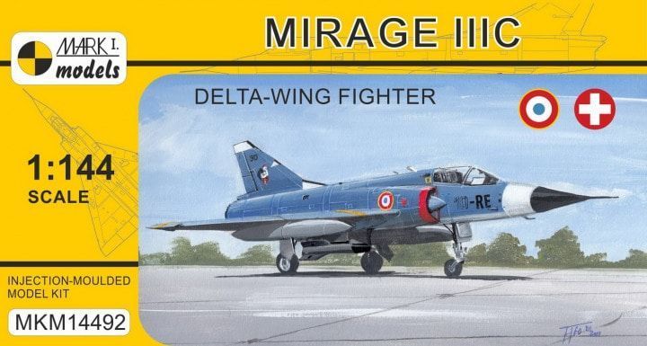 1:144 Dassault Mirage IIIC 'Delta-wing Fighter'