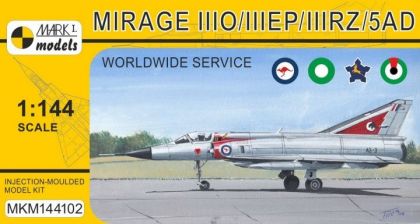 1:144 Dassault Mirage IIIO/EP/RZ/5AD 'Worldwide Service'