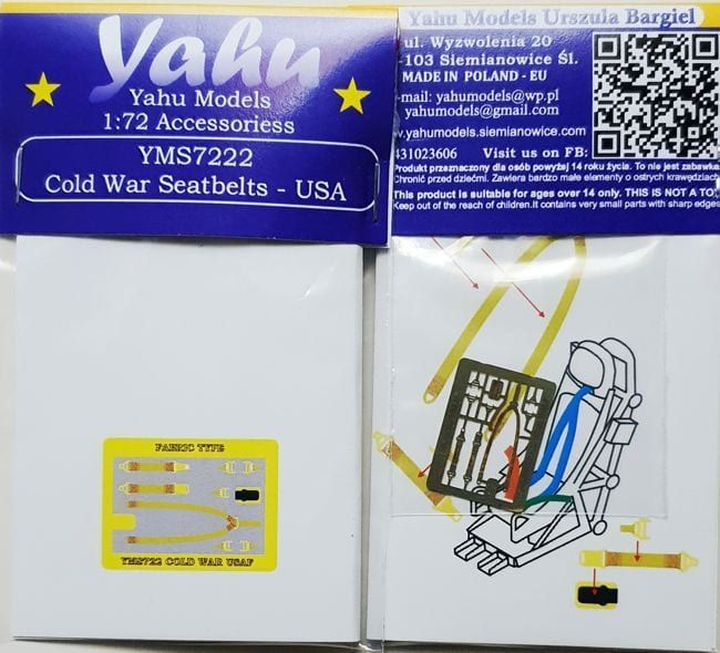 1:72 Cold War Seatbelts - USA