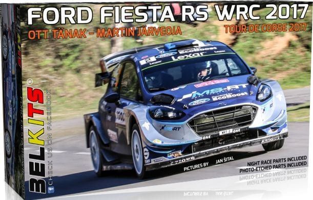 1:24 Ford Fiesta RS WRC 2017 Tour de Corse 2017