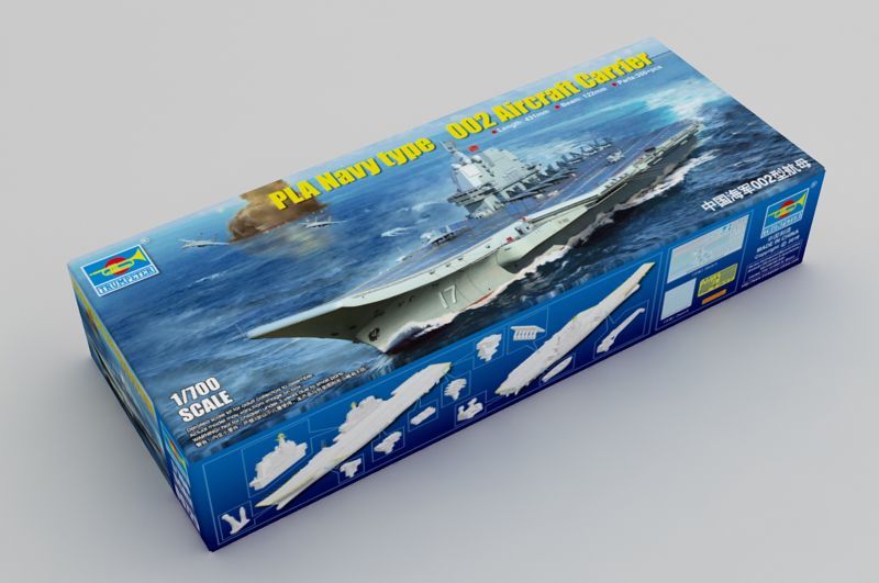 1:700 PLA Navy type 002 Aircraft Carrier