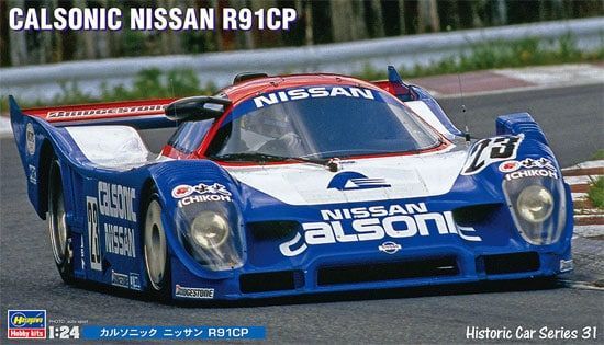 1:24 Calsonic Nissan R91CP Historic Car series 31