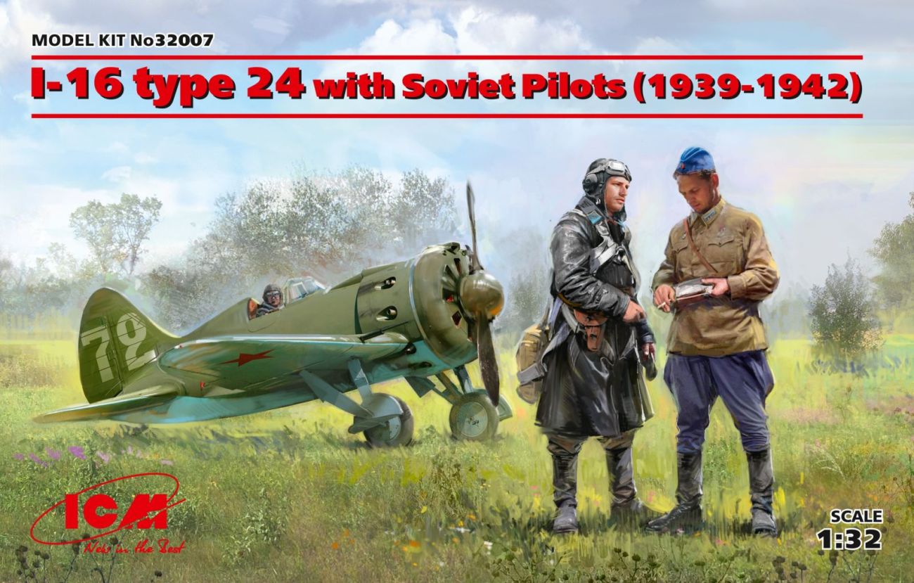 1:32  I-16 type 24 with Soviet Pilots (1939-1942)