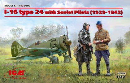 1:32  I-16 type 24 with Soviet Pilots (1939-1942)