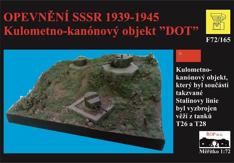 1:72 Kulometno-kanonový objekt ,,DOT,,