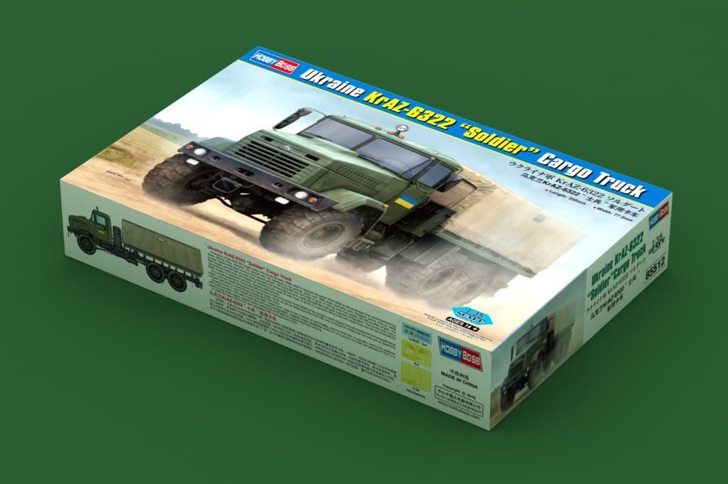 1:35 Ukraine KrAZ-6322 