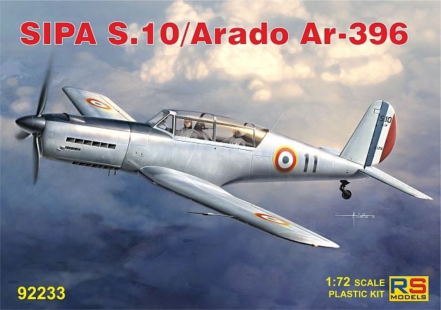 1:72 SIPA S.10/Arado Ar-396