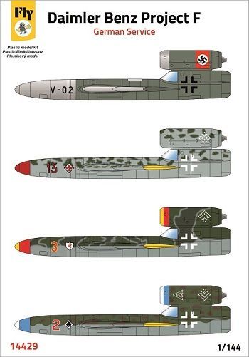 1:144 Daimler Benz Project F - German service