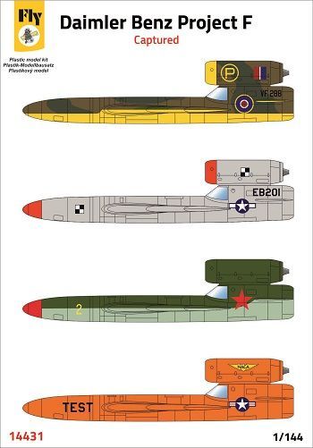 1:144 Daimler Benz Project F - Captured