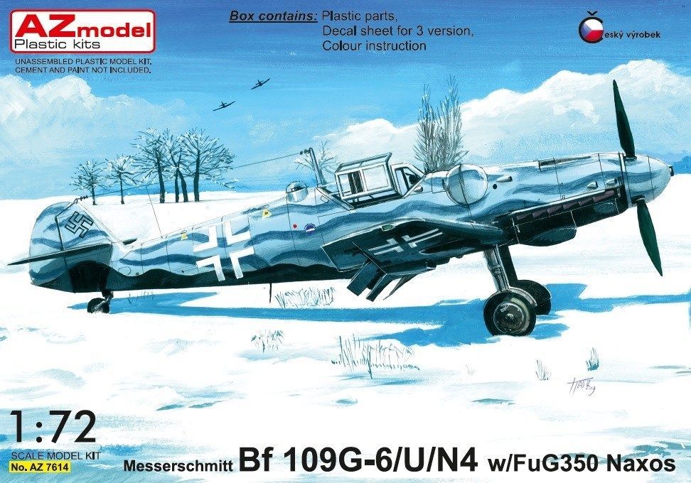 1:72 Bf 109G-6/U/N4 w/FuG350 Naxos