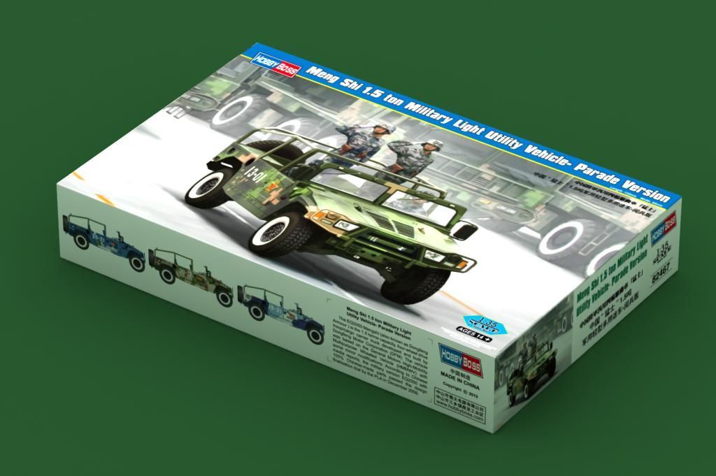 1:35 Dong Feng Meng Shi 1.5 ton Military Light Utility Vehicle - Parade Version