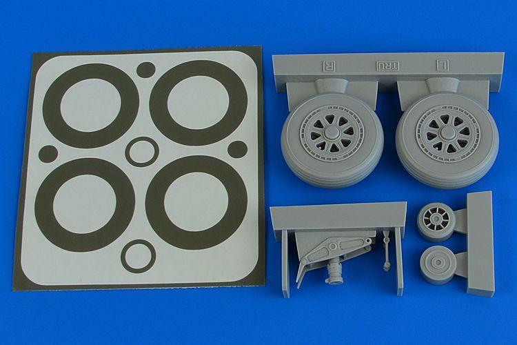 1:32 A1H Skyraider wheels & paint masks