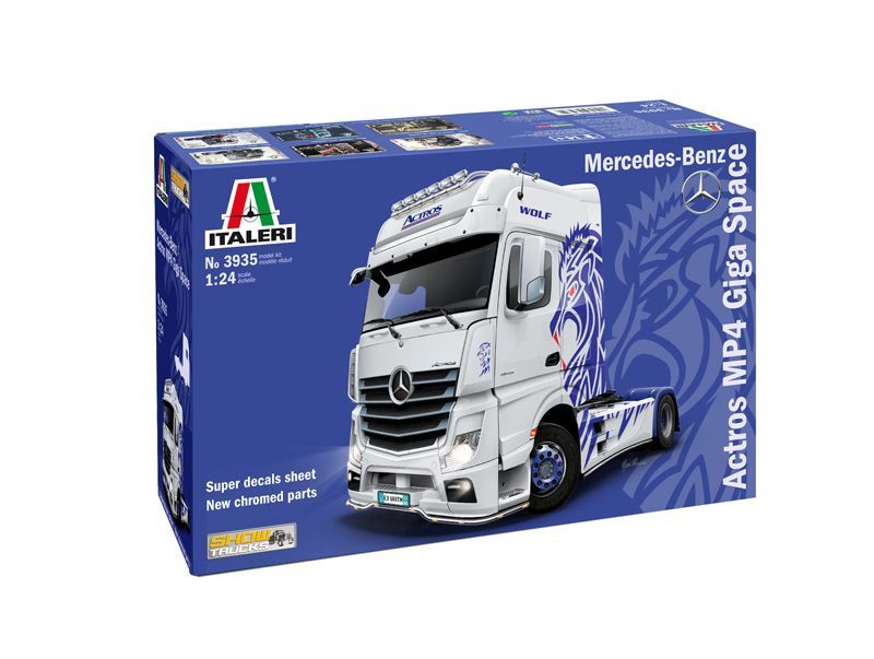 1:24 Mercedes-Benz ACTROS MP4 Giga Space