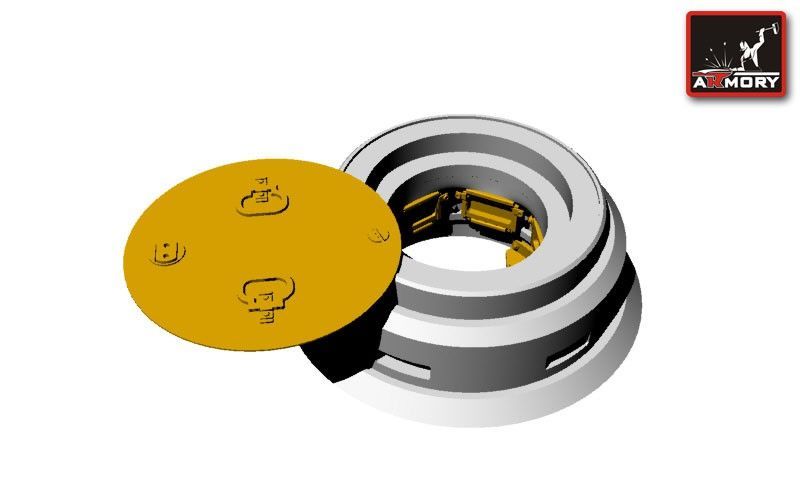 1:72 Pz.Kpfw.V Panther Ausf.D - commander's cupola