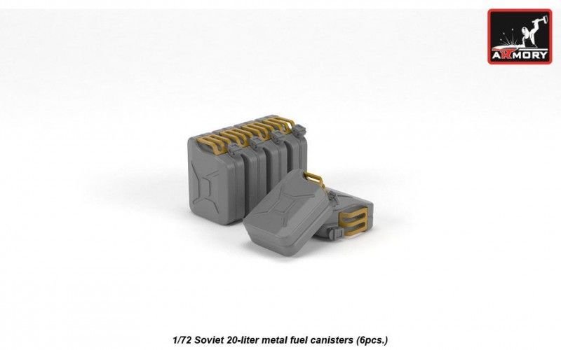 1:72 Soviet 20l fuel cans (6pcs.)