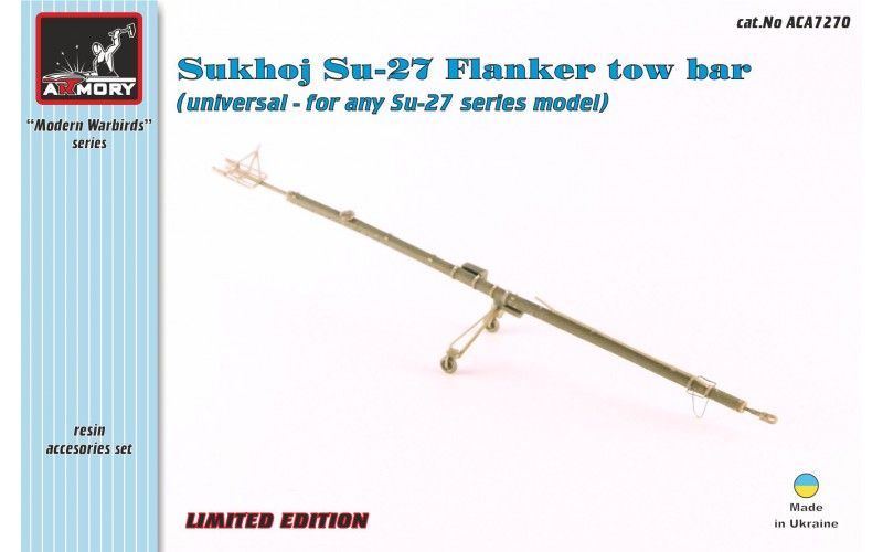 1:72 Sukhoj Su-27 Flanker airfield tow bar (universal, for any kit)