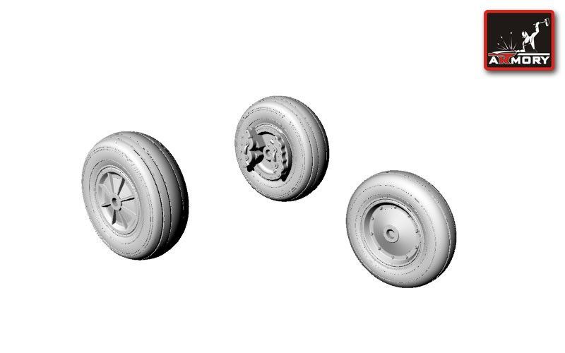 1:48 T-28 Trojan wheels