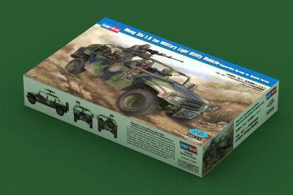 1:35 Dong Feng Meng Shi 1.5 ton Military Light Utility Vehicle - Convertible Version for Special Forces