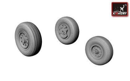 1:72 F-35A Lightning-II wheels