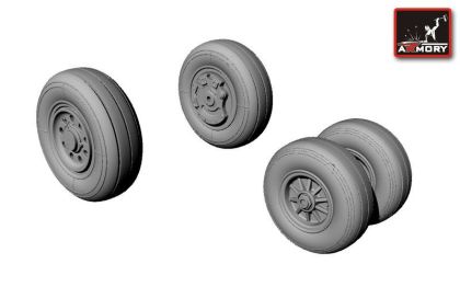1:72 F-35C Lightning-II wheels
