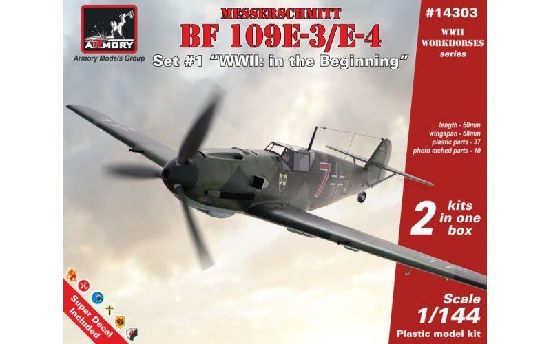 1:144 Messerschmitt Bf 109E 