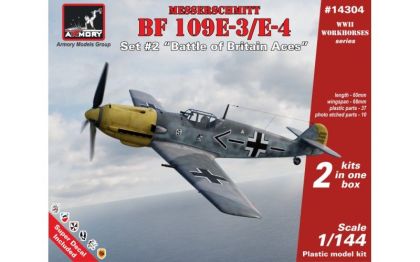 1:144 Messerschmitt Bf 109E, Set #2 