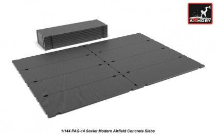 1:144 PAG-14 Soviet Modern Concrete Slabs set (36pcs.)