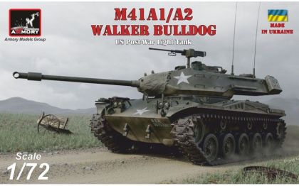 1:72 M41A1/A2 Walker Bulldog US post-war Light tank
