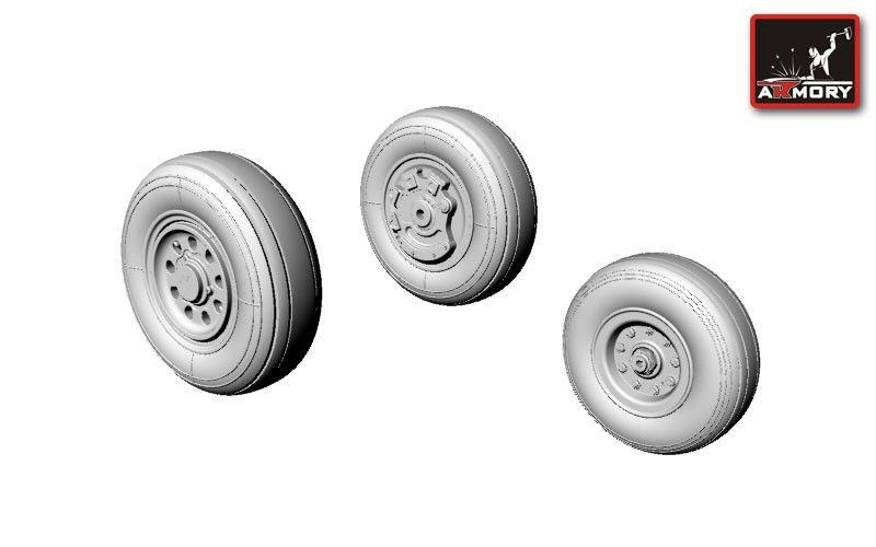 1:48 F-35B Lightning-II wheels