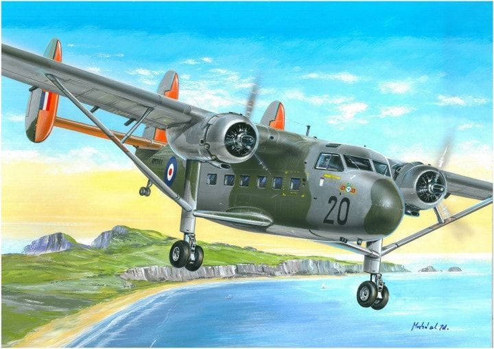 1:72 Scottish-Aviation Twin Pioneer (RAF)