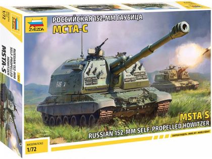 1:72 Russian 152 mm Self-Propelled Howitzer MSTA-S