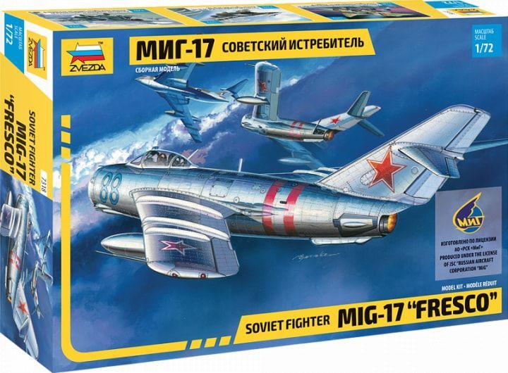 1:72 Soviet fighter Mig-17