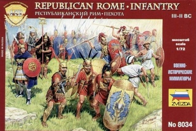 1:72 Republican Rome. Infatry III-I B.C.