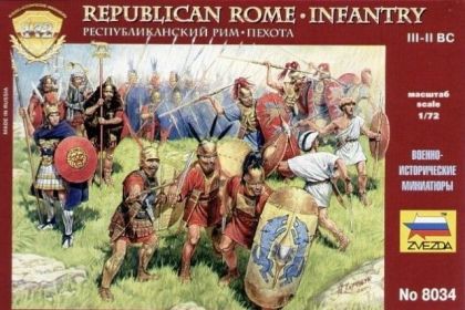 1:72 Republican Rome. Infatry III-I B.C.
