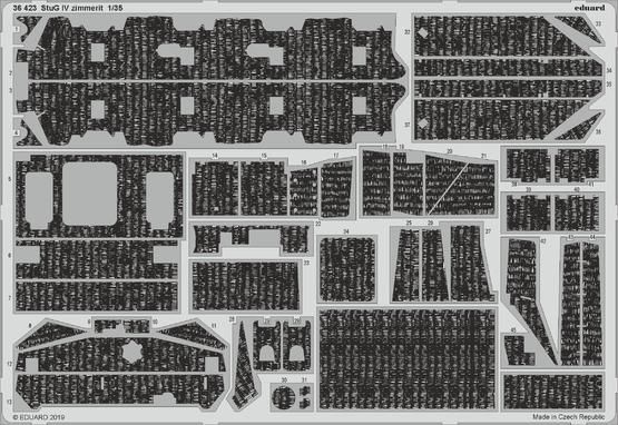 1:35 StuG IV zimmerit