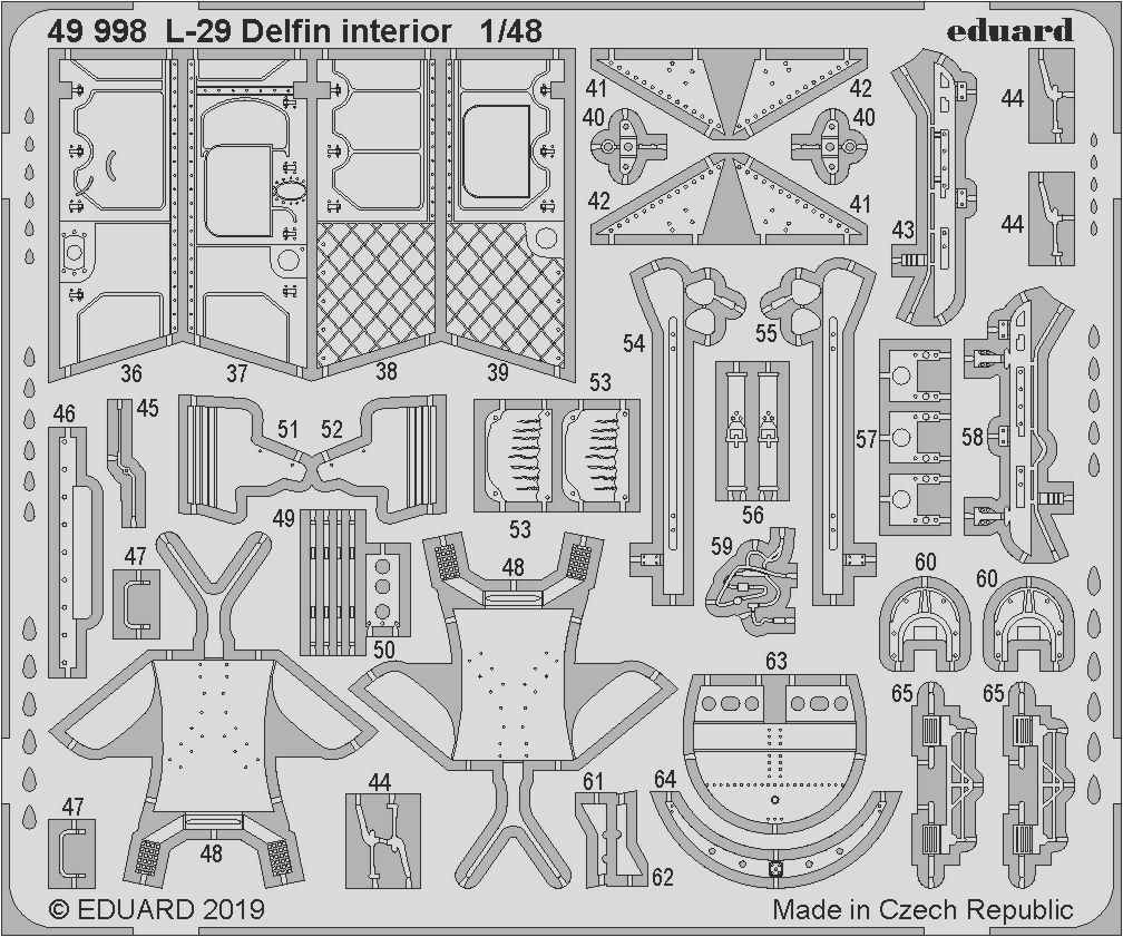 1:48 L-29 Delfin interior