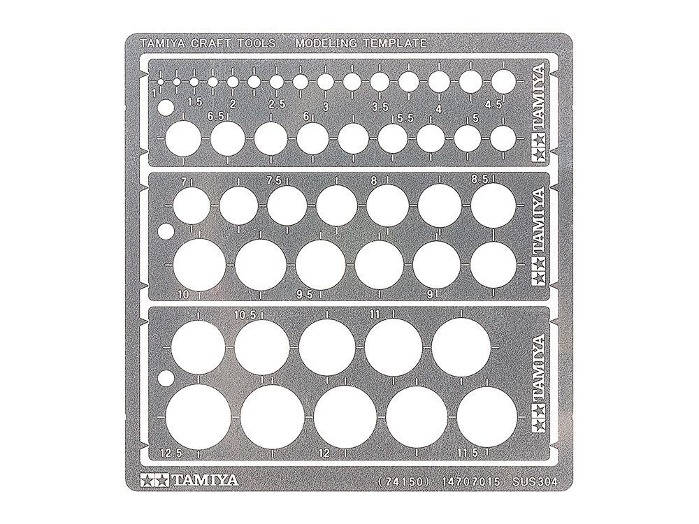 Modeling Template (Round, 1-12.5mm)