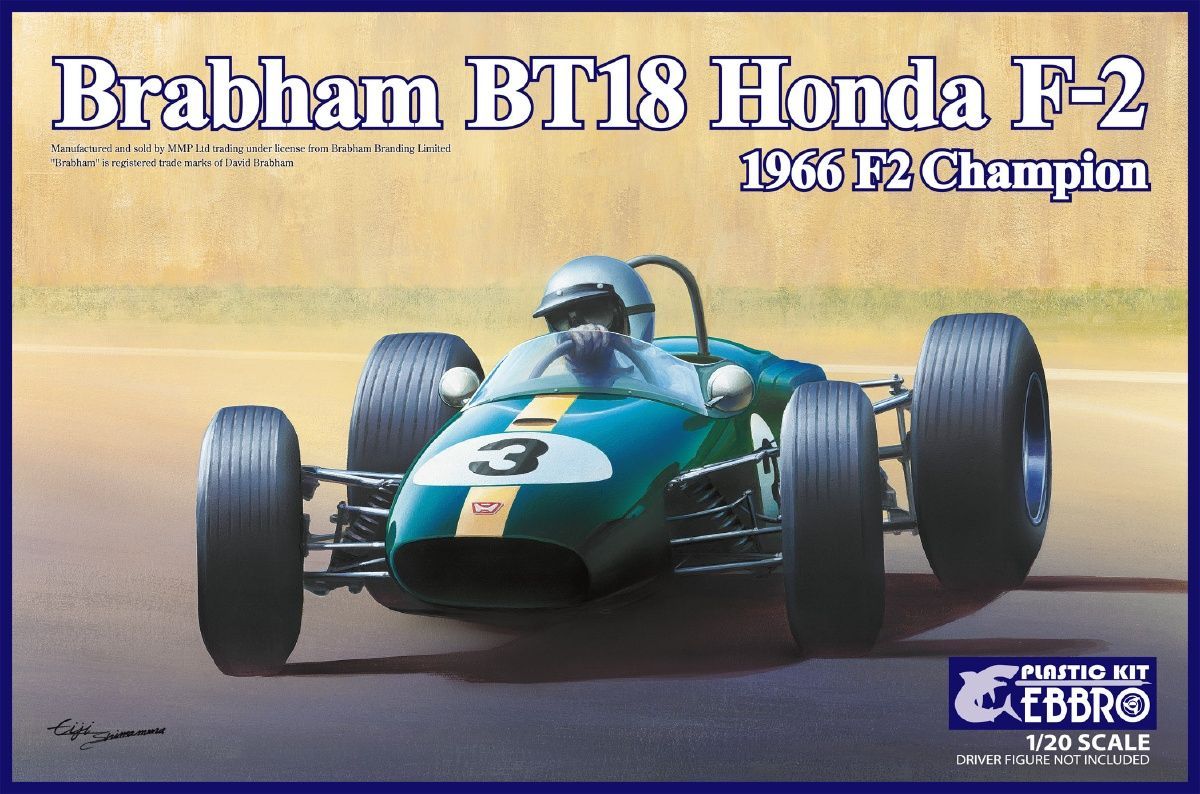 1:20 Brabham BT18 Honda F-2 1966 F2 Champion