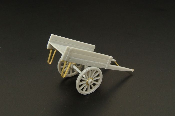 1:72 Wooden trolley