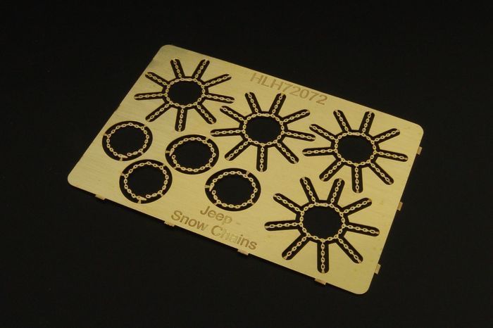 1:72 Jeep snow chains