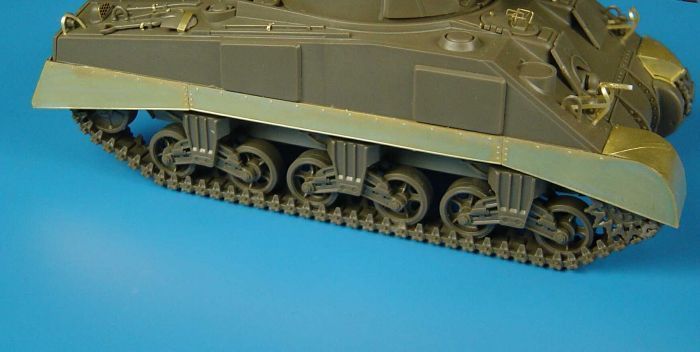 1:48 SHERMAN M4-fenders (TAMIYA)