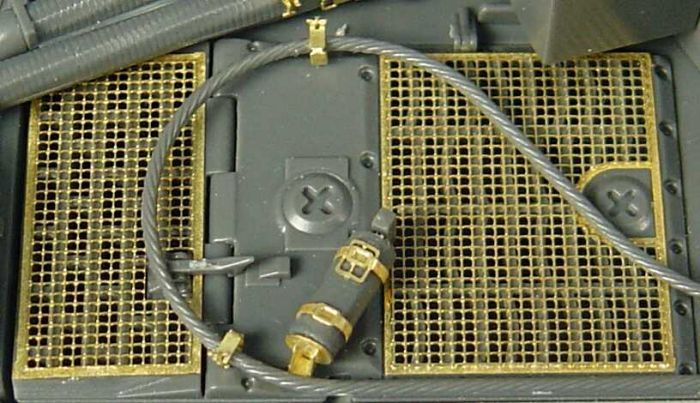 1:48 TIGER I grills (TAMIYA)